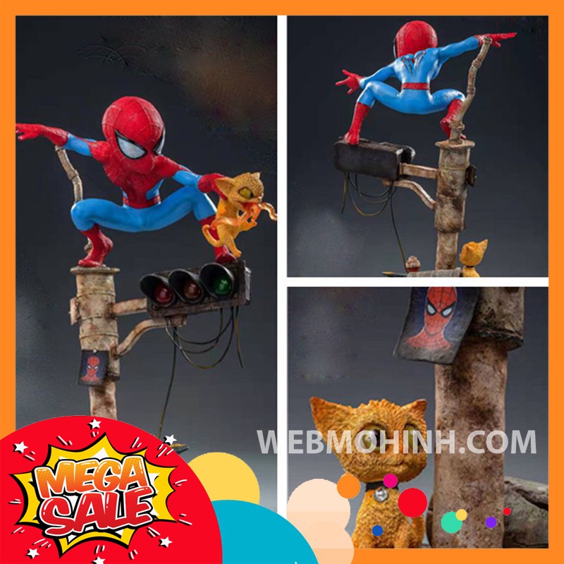 Mô Hình Người Nhện The Amazing Spider Man Phong Cách Figma Full Box  Đồ  chơi trẻ em