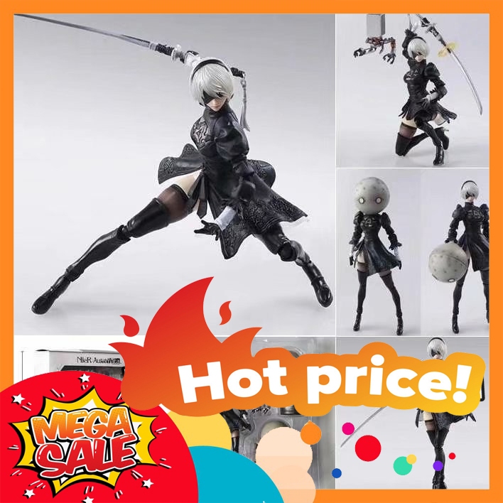 Ảnh thực tế Mô Hình 2B Nier Automata Play Art Bootleg