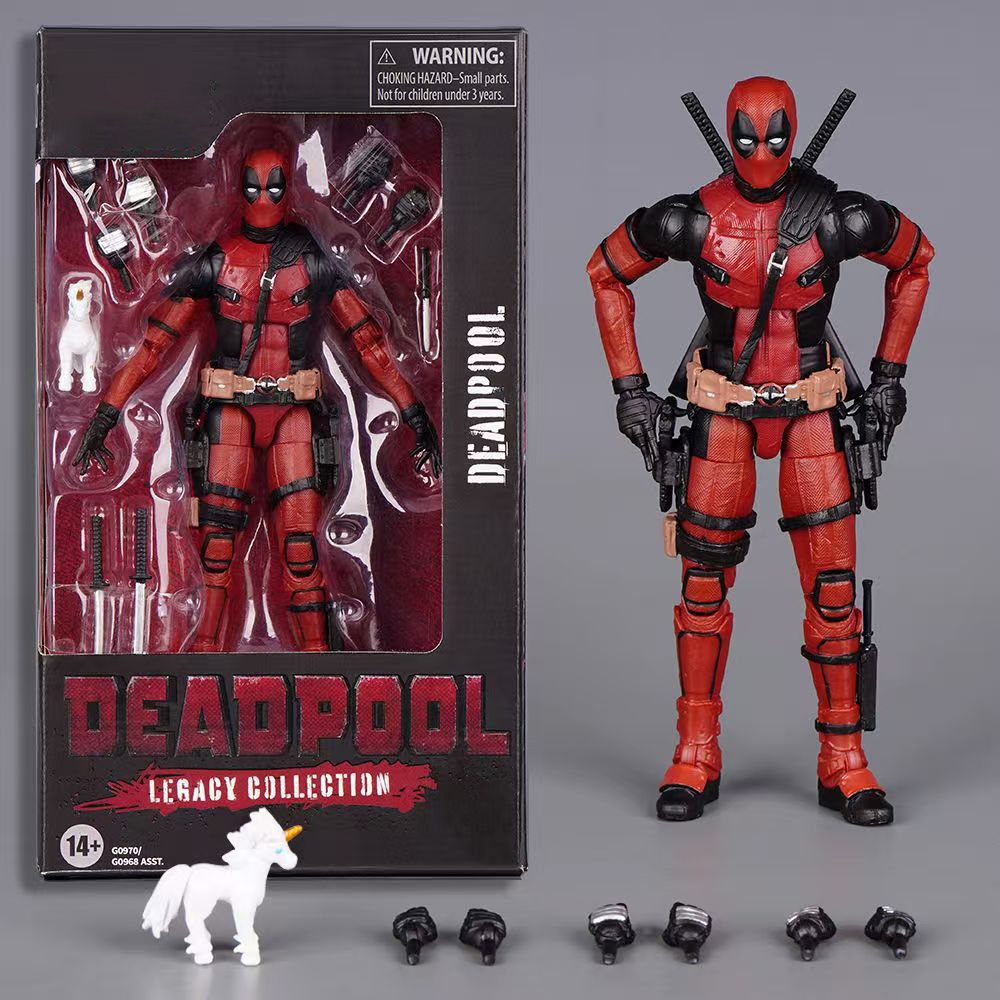 Ảnh thực tế Mô Hình Deadpool Legacy Collection Marvel Legends Bootleg
