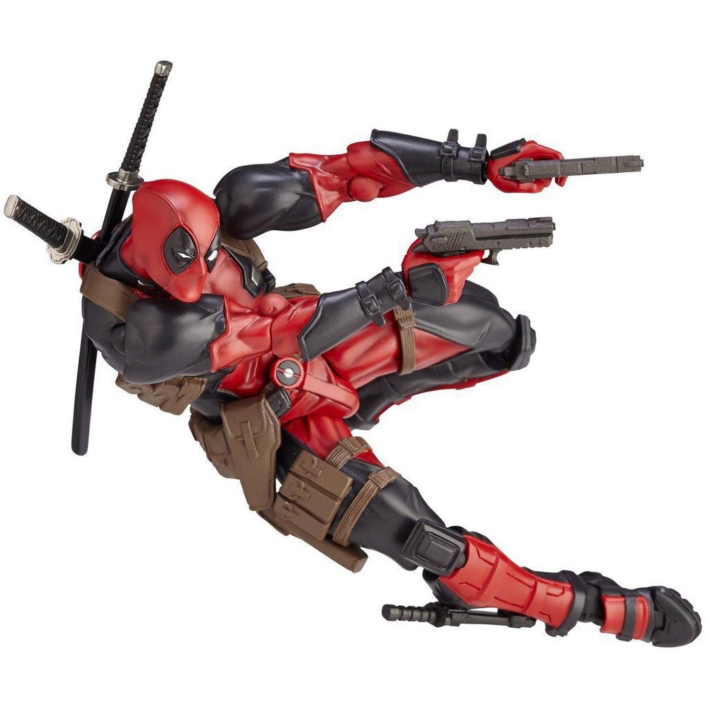Hình ảnh concept mô hình Deadpool Revoltech trong thực tế