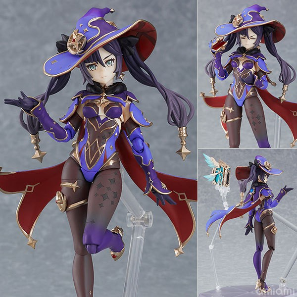 Ảnh thực tế Mô Hình Genshin Impact Mona Mirror Reflection of Doom Figma 548 Bootleg