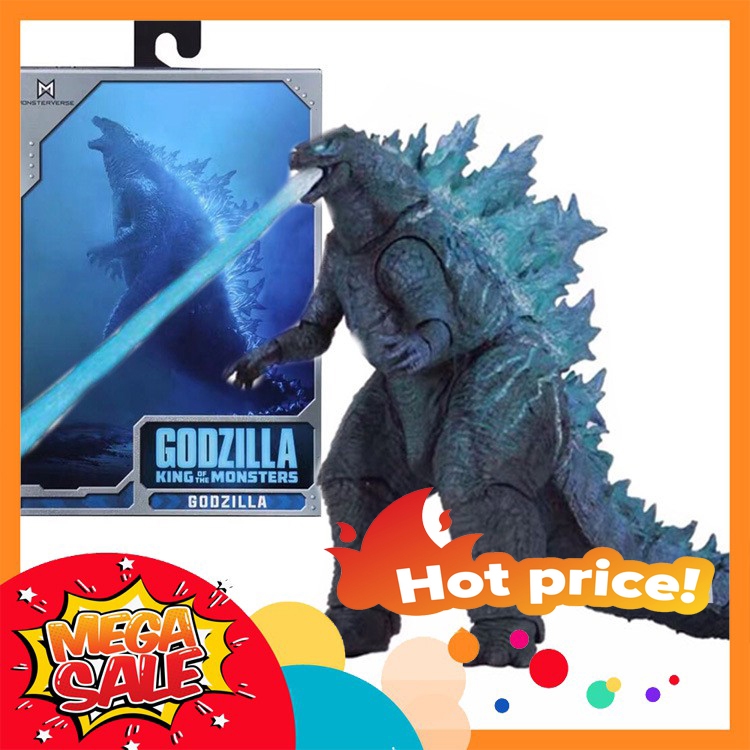 Ảnh thực tế Mô Hình Godzilla Atomic Blast Neca Cao 18cm Hàng Nhập Khẩu Bootleg