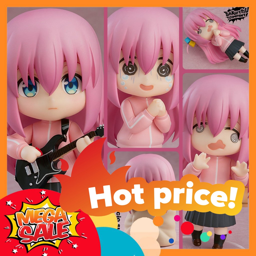 Ảnh thực tế Mô Hình Hitori Gotoh Bocchi the Rock Nendoroid 2069 Bootleg