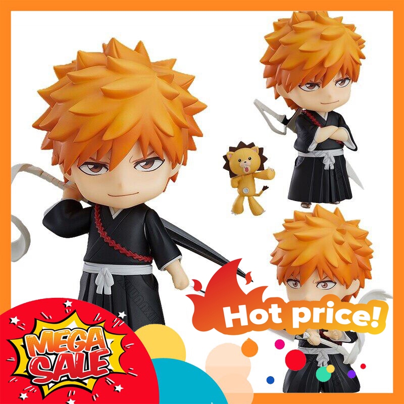 Ảnh thực tế Mô Hình Ichigo Kurosaki Bleach Nendoroid 991 Bootleg
