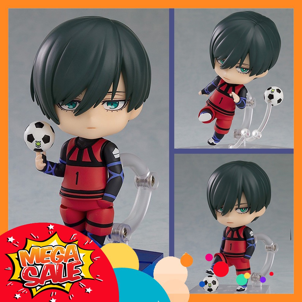 Ảnh thực tế Mô Hình Itoshi Rin Blue Lock Nendoroid 2327 Bootleg
