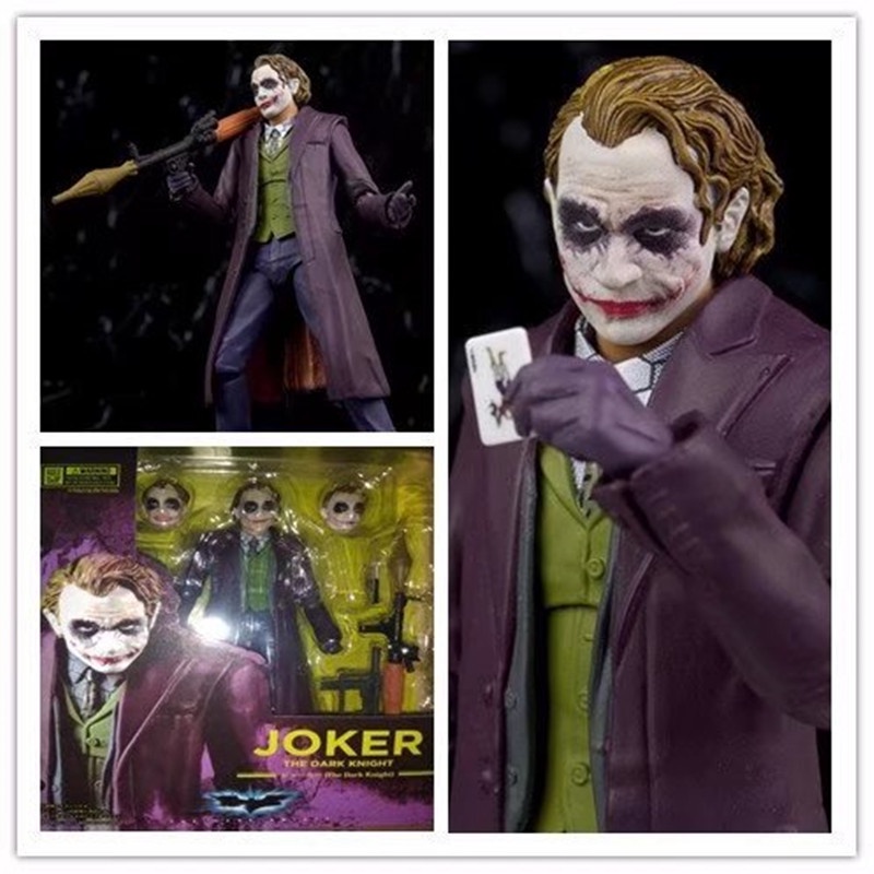 Ảnh thực tế Mô Hình Joker The Dark Night SHF  Hàng Nhập Khẩu Bootleg