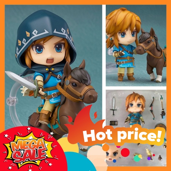Ảnh thực tế Mô Hình Link The Legend of Zelda  Nendoroid 733 733DX Bootleg