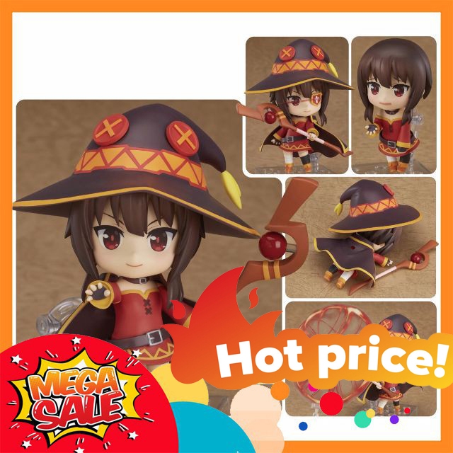 Ảnh thực tế Mô Hình Megumin Konosuba  Nendoroid 725 Bootleg