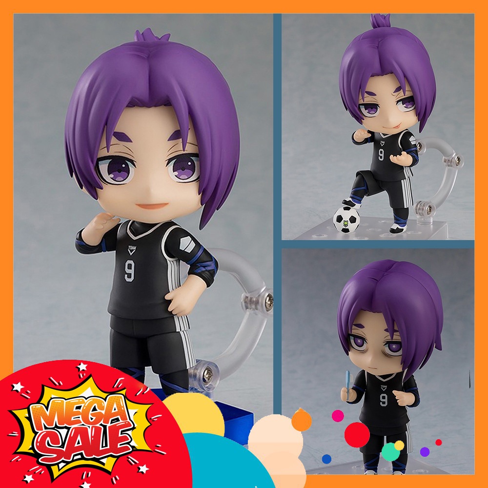 Ảnh thực tế Mô Hình Mikage Reo Blue Lock  Nendoroid 2326 Bootleg