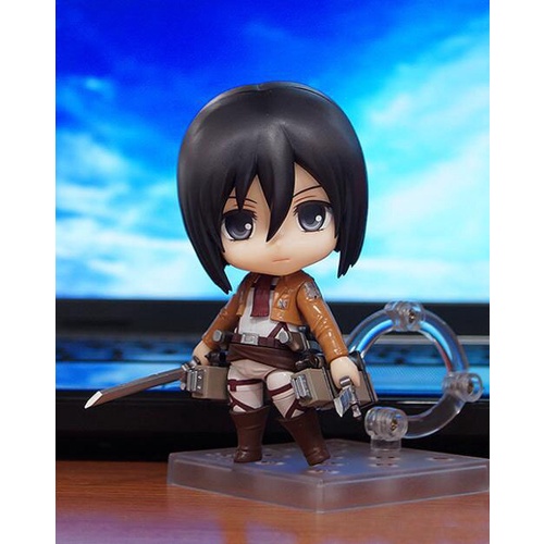 Ảnh thực tế Mô Hình Mikasa Ackerman Attack On Titan  Nendoroid 365 Bootleg