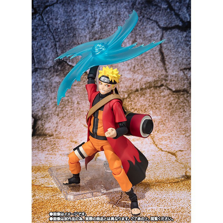 Ảnh thực tế Mô Hình Naruto Hokage Lục Đạo Phiên Bản Đầy Đủ SHF S.H. Figuarts Bootleg