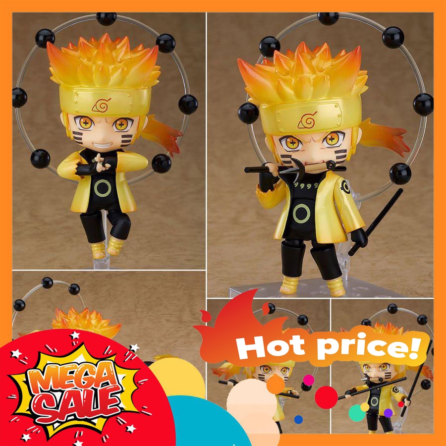 Ảnh thực tế Mô Hình Naruto Lục Đạo Nendoroid 1273 Bootleg