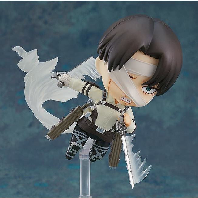 Ảnh thực tế Mô Hình Nendoroid Levi Ackerman The Final Season Attack On Titan  Nendoroid 2002 Bootleg