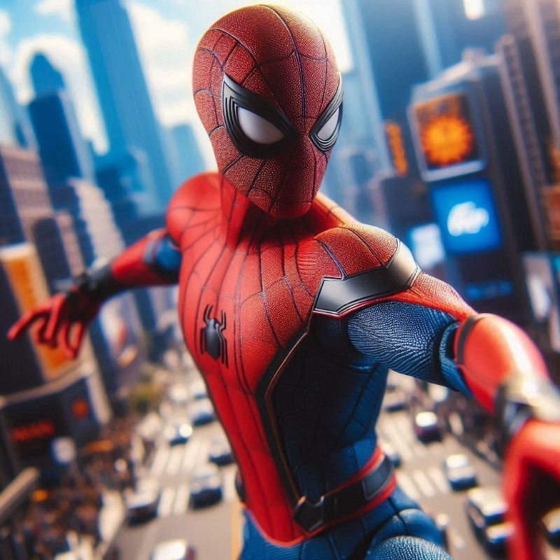 Ảnh thực tế Mô Hình Người Nhện Spider Man Homecoming SHF Bootleg