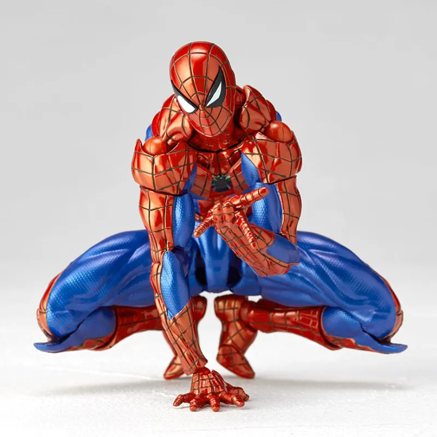 Ảnh thực tế Mô Hình Người Nhện Spider Man Revoltech 2.0 Bootleg