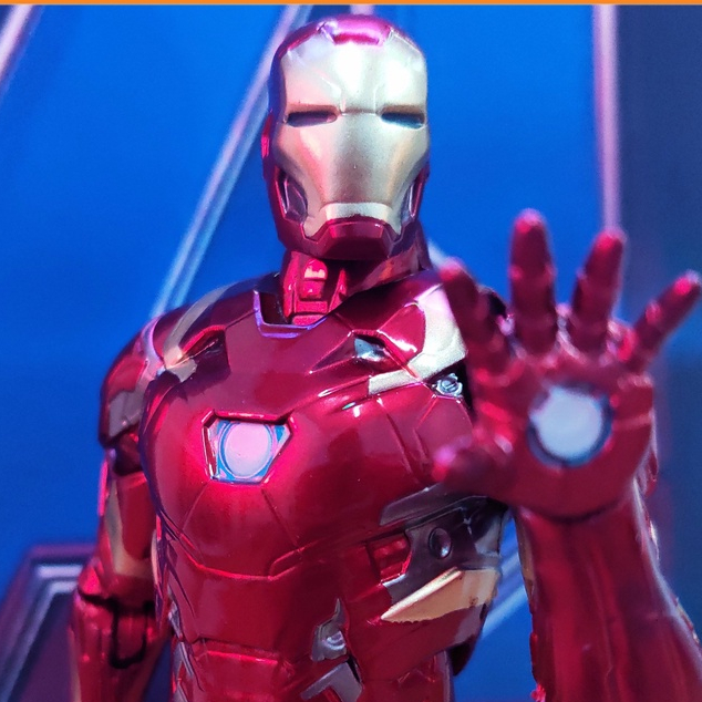 Ảnh thực tế Mô Hình Người Sắt Iron Man Mark 43 Avengers ZD Toys
