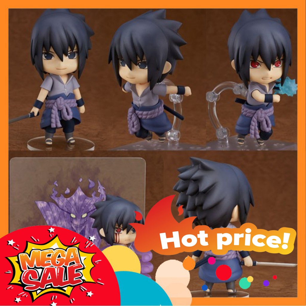 Ảnh thực tế Mô Hình Sasuke Uchiha  Nendoroid 707 Naruto Bootleg