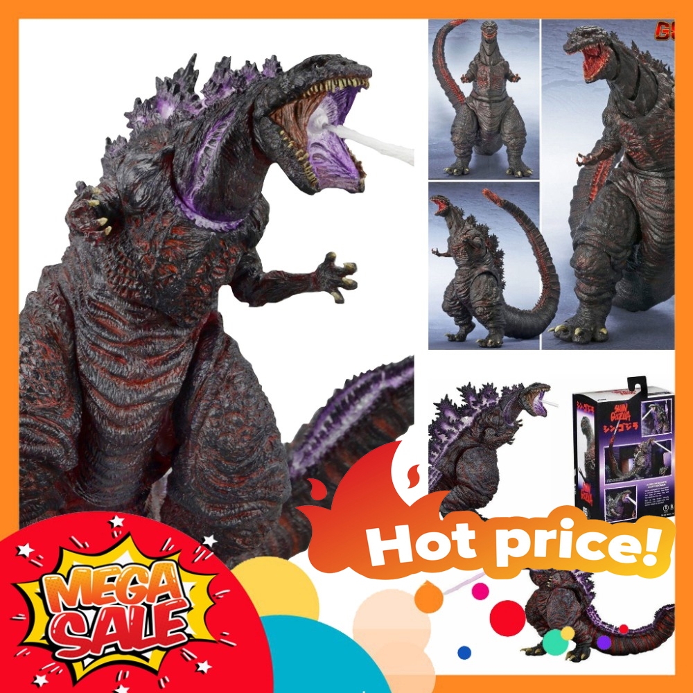 Ảnh thực tế Mô Hình Shin Godzilla 2016 Neca Godzilla Atomic Blast Bootleg