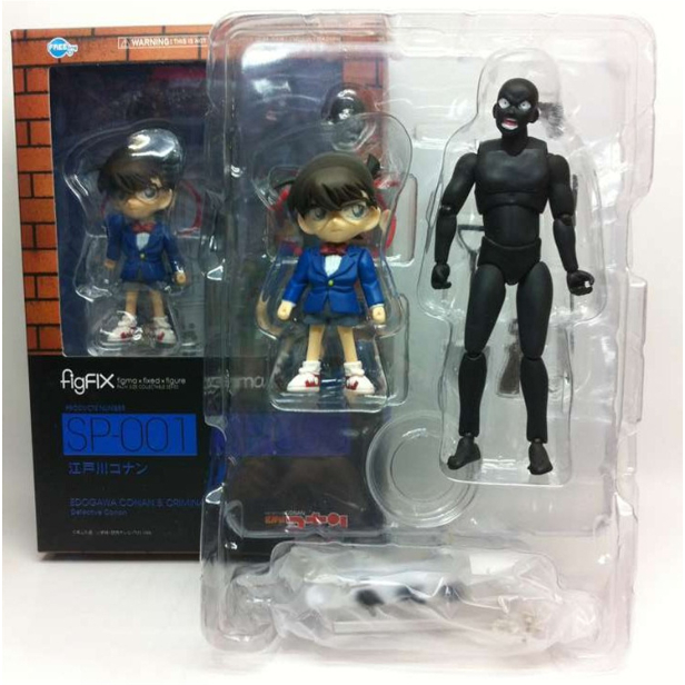Ảnh thực tế Mô Hình Thám Tử Conan và Bóng Đen Tội Phạm Figma 001 508 Bootleg