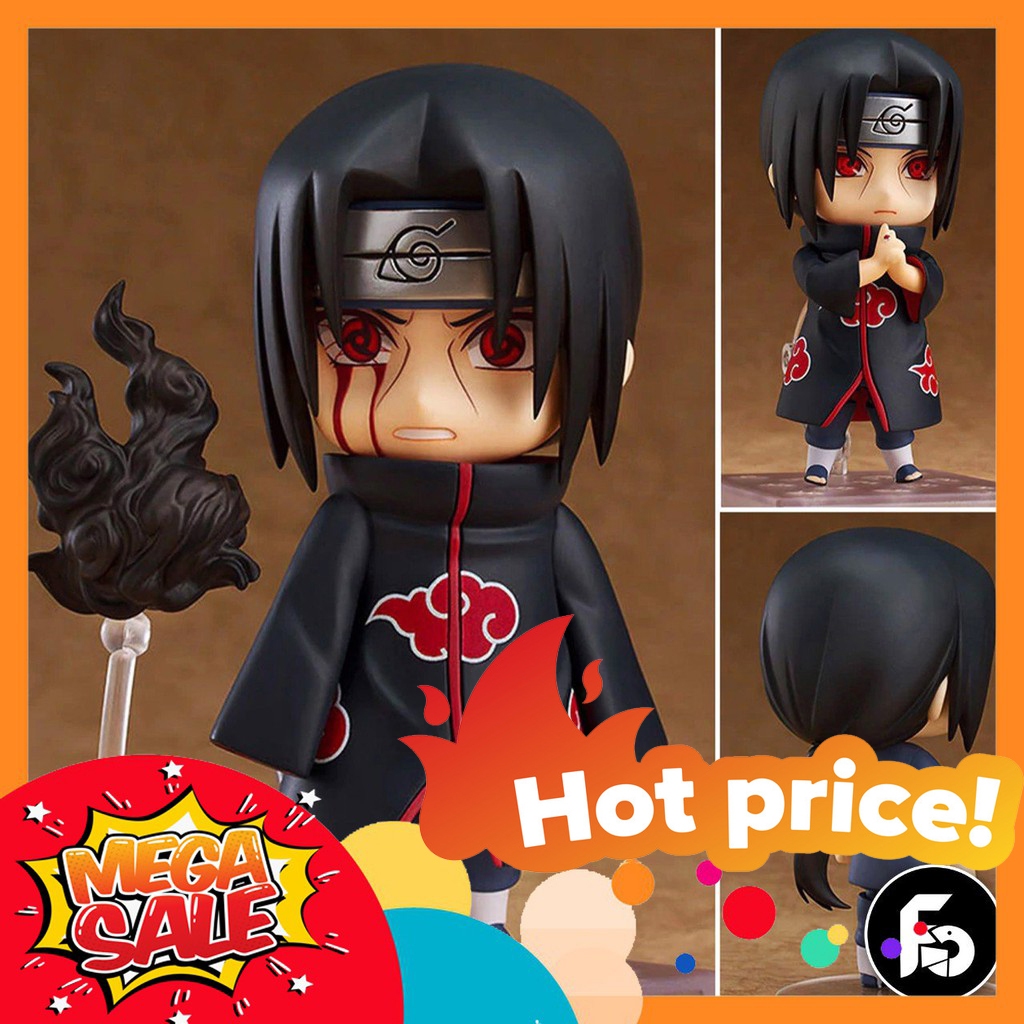 Ảnh thực tế Mô Hình Uchiha Itachi Naruto  Nendoroid 820 Bootleg