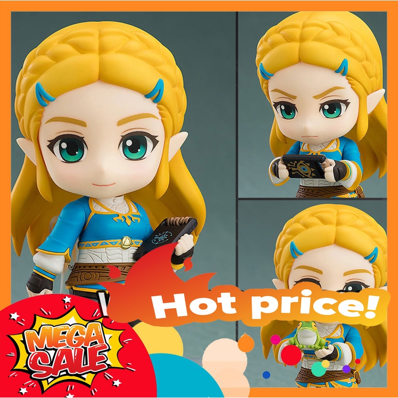 Ảnh thực tế Mô Hình Zelda The Legend of Zelda Nendoroid 1212 1212DX Bootleg
